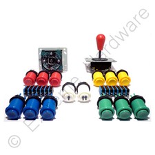 2 Player Arcade Control Kit -