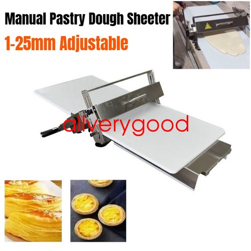 Manual dough sheeter - manual, foldable