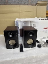 JVC XS-D629BM Bluetooth Bookshelf Speaker System