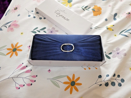 Navy clutch bag lunar - navy,