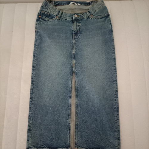 Mama maternity denim skirt - mama,