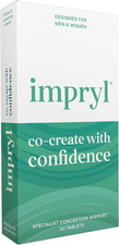 Impryl Fertility Supplement 30 Vegan TabletsSperm Egg Quality Conception Support
