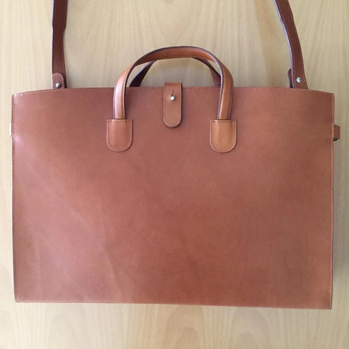 Bill amberg leather bag brown - bag,