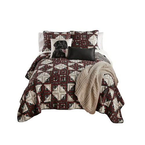 Donna sharp log cabin star - cabin,
