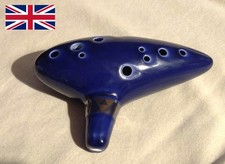 Ocarina - 12 hole Blue Ceramic