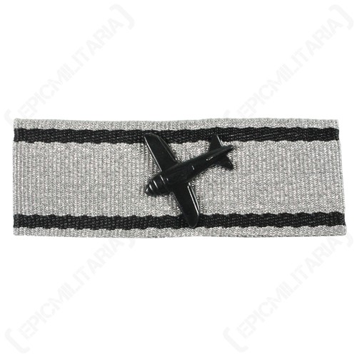 German army silver aircraft - german,