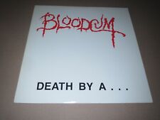 BLOODCUM ~DEATH BY A .....~ VERY HARD TO FIND FIRST PRESS LP VINYL EXODUS SLAYER