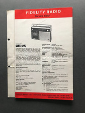 Vintage Fidelity Radio Model
