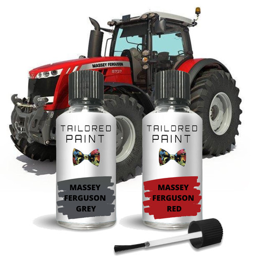 Massey ferguson grey red - massey,
