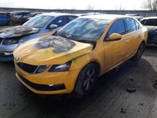 2018 SKODA OCTAVIA MK3 1.6 HDI 5 SPEED MANUAL 5 DOOR BREAKING YELLOW