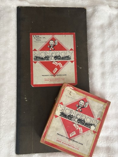 1950s waddingtons monopoly - 1950s, –