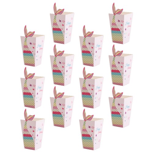 Assorted color paper popcorn - assorted,
