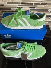 Adidas Originals x SPEZIAL Munchen Super SPZL Intense Green/Off White Size UK9