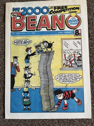 Beano comic 2000 november - beano,
