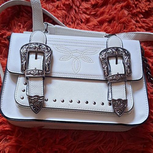 River island white faux - river,