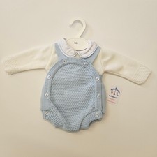 Baby Boy Knitted Romper &