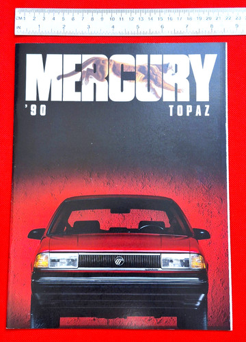 1990 mercury topaz catalog - 1990,