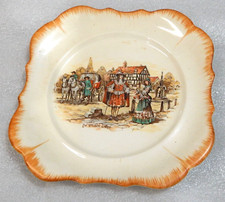 Sandland Ware Plate Square Ye