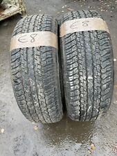 4x Dunlop Grandtrek At25 110H 265 60 18 6.5mm,5, And 5.7Tread
