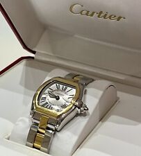 Cartier Roadster 18K Yellow Gold & Steel 30mm Ladies Midsize – Original Box