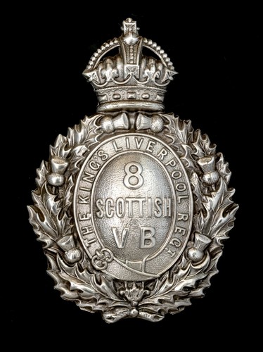 Kings liverpool regiment 8th - liverpool,