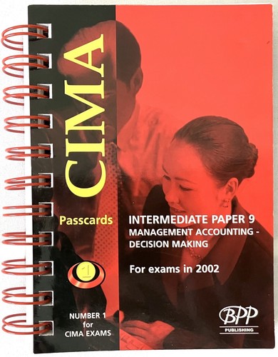 Cima management accounting - cima,
