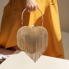 Womens Evening Heart-Shape