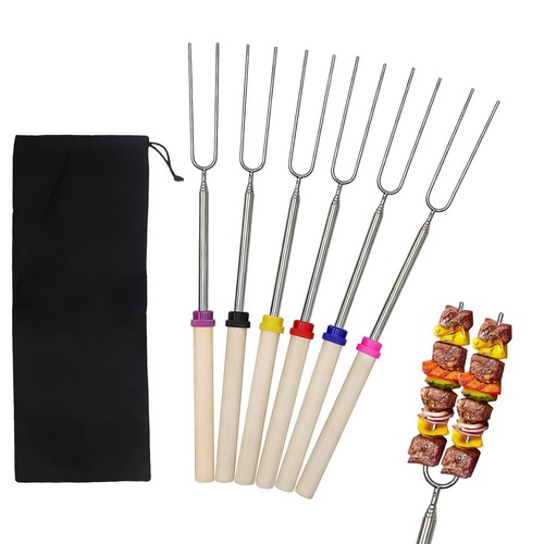 6psc marshmallow toasting - 6psc,