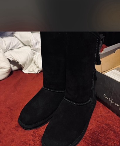 Bearpaw boshie women black - bearpaw,