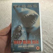 Deep Blue Sea VHS Video Tape