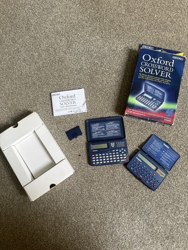 Seiko oxford crossword solver - oxford,