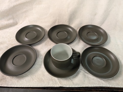 Denby cup and saucer - denby, stoneware