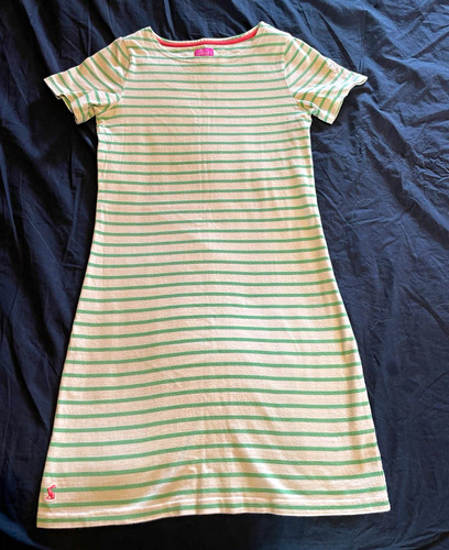 Joules green cream striped - joules,