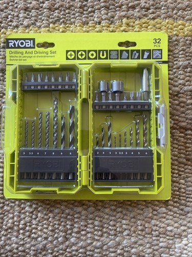 Ryobi pcs drilling and - pcs,