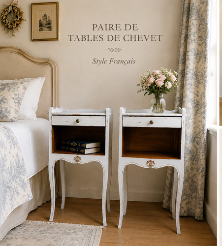 Pair vintage french provençal - vintage,