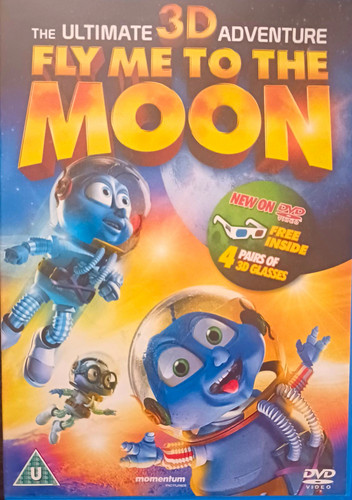 Fly the moon dvd 3d - dvd,
