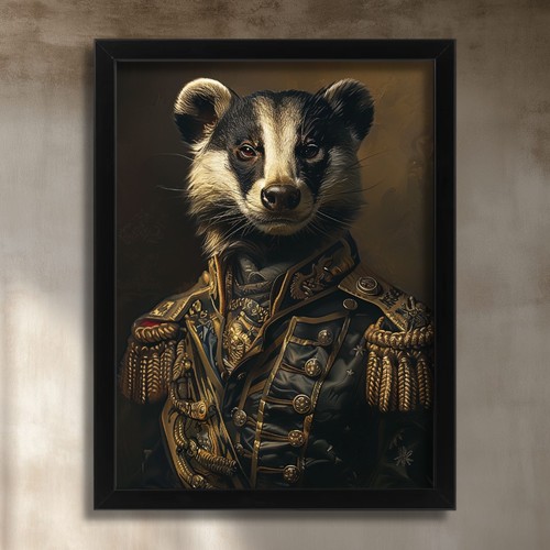 Badger military uniform - badger,