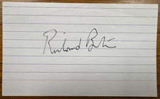 Richard Burton Signed