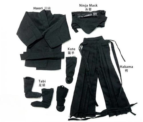 Soldier ninja clothes - ninja, 1/6