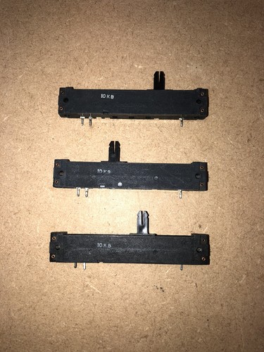10k slider potentiometers - 10k,