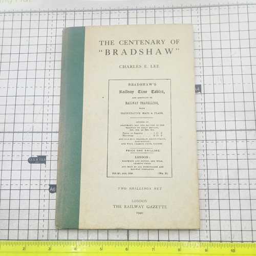 The centenary bradshaw - the, "bradshaw"