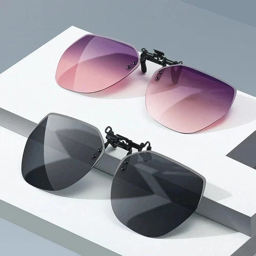 Polarised clip flip up - on,