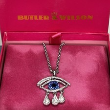 Butler & Wilson necklace eye