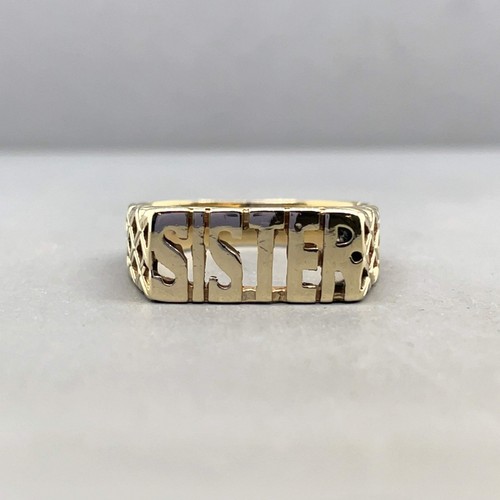 9ct yellow gold sister - yellow,