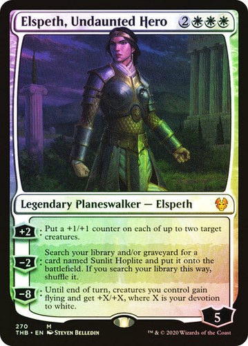 Foil elspeth undaunted - hero, ~