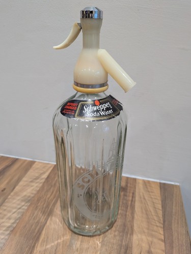 Schweppes vintage retro etched - schweppes,