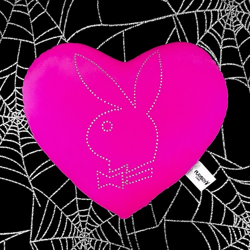 Playboy heart pillow - playboy,
