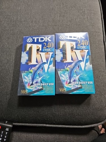 Tdk vhs blank video - 2,