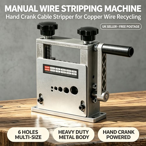 Manual metal wire stripper - metal,