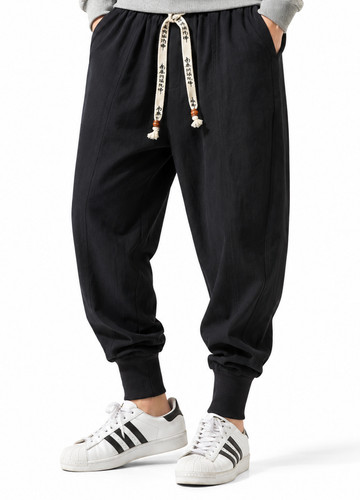 Men cotton linen harem - men,